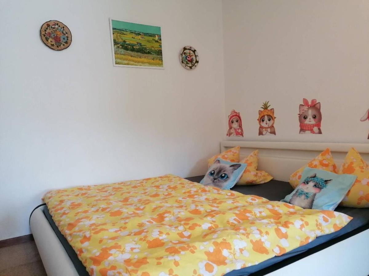 Ferienwohnung Schoene Wohnung 2D-Gebaeude Mit Mini-Garten Schönwalde Esterno foto